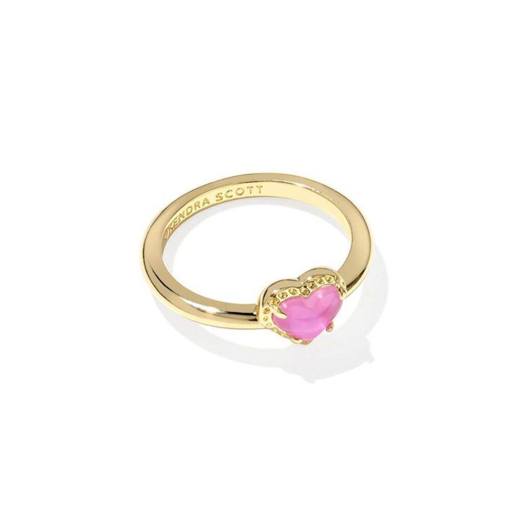 Kendra Scott -  Valentine's Day Anna Band Ring - Gold Gold